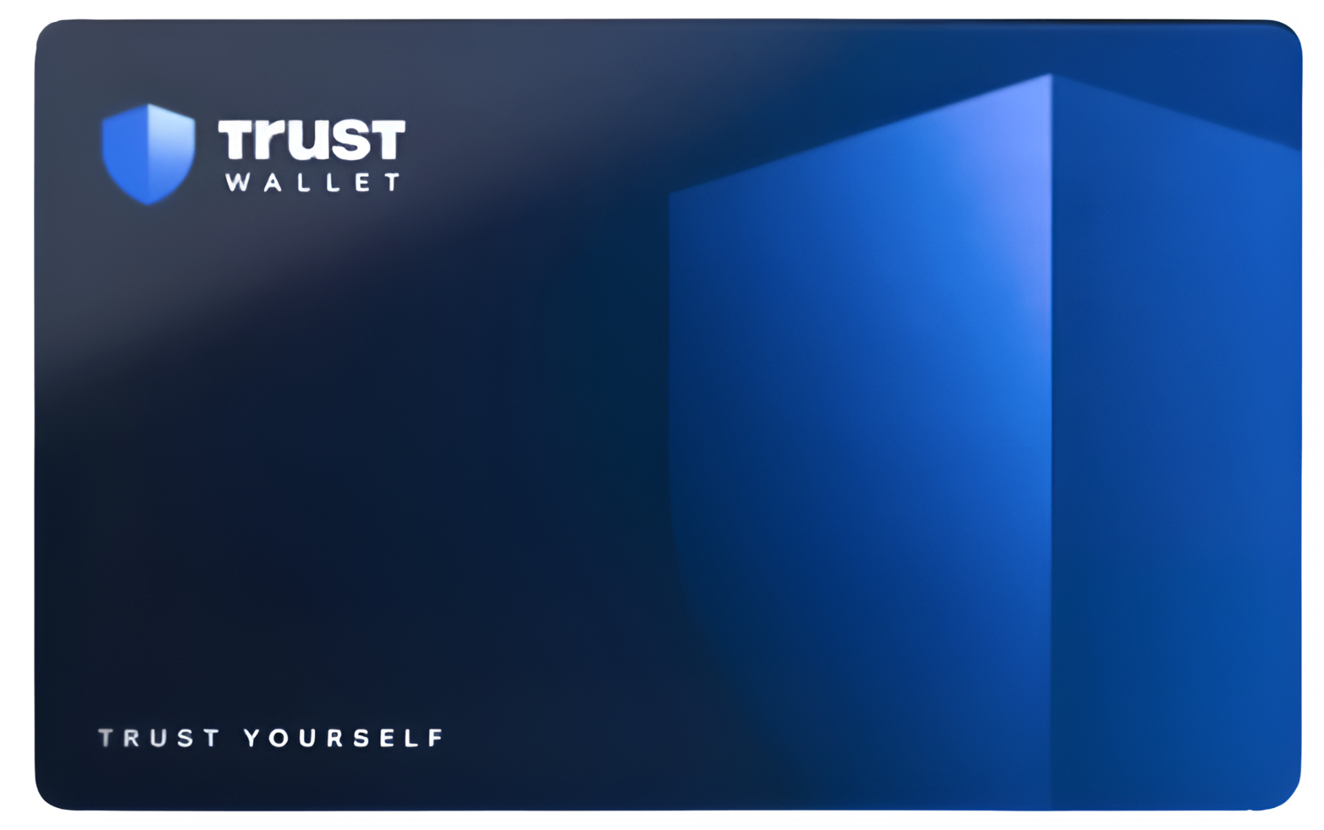 Trust Wallet Card metálico